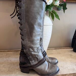 Freebird by Steven COAL boots Over the Knee Boots